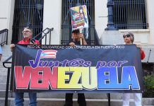 Se manifiestan en Puerto Rico en apoyo al Gobierno de Maduro gobierno de venezuela