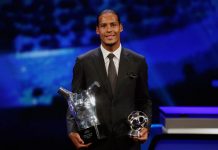 Van Dijk, Cristiano y Messi, terna por premio FIFA al mejor cristino