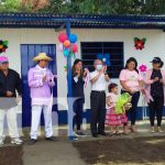 Humilde familia recibe casa con vista al lago de Managua lago xolotlan