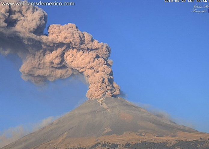 volcan popocatepetl