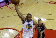 Warriors esperan a Iguodala para 3er juego de las finales golden