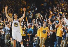 Warriors sobreviven a 51 puntos de LeBron y pegan primero golden