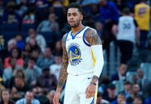 Russell, baja dos semanas en Warriors por lesión en el pulgar golden