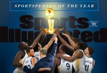 Warriors nombrados Deportista del Año por Sports Illustrated