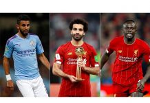 Salah, Mané y Mahrez, candidatos a mejor jugador africano del año jugador