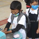 Estudiantes retornan a las aulas de clases en escuelas nandaimeñas nicaragua