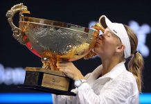 Wozniacki se corona en China; Del Potro cae en la final caroline