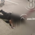 Hombre facelle al perder el control de su motocicleta en paso desnivel nicaragua