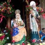 Nandaime: Católicos realizan bajada de la patrona Santa Ana nicaragua