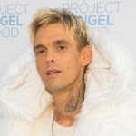 Aaron Carter se tatuó a Rihanna en la cara aaron carter
