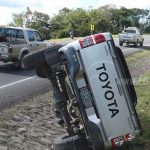 4 personas lesionadas en accidente de tránsito en Estelí nicaragua