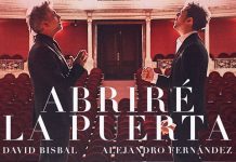 David Bisbal presenta «Abriré la puerta» junto a Alejandro Fernández musica