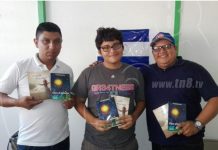 Escritores jóvenes lanzan sus primeras ediciones de libros poéticos en Nandaime