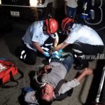 Encontronazo de motociclistas en Managua deja un lesionado nicaragua