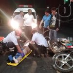 Panadero es colisionado por un taxista en el sector de El Zumen nicaragua