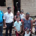 Entregan vivienda digna a madre soltera de Bluefields que perdió su casa en un incendio nicaragua