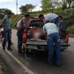 Una persona lesionada en fuerte accidente de tránsito en Chontales nicaragua