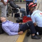 Motociclistas lesionados al estrellarse en el kilómetro 10 Ctra. Sur nicaragua