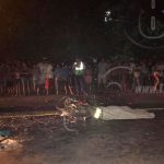 Motociclista se mata al estrellarse contra un camioncito en Chinandega nicaragua