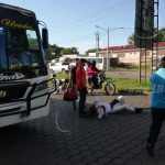 De la moto al pavimento; motociclista lesionado en mercado El Mayoreo nicaragua