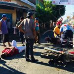 Impacto de motos deja a locutor de radio lesionado en Chinandega nicaragua