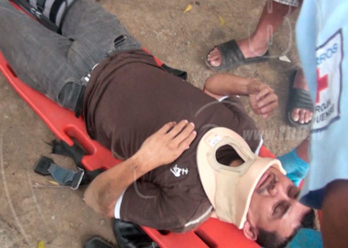 accidente en managua