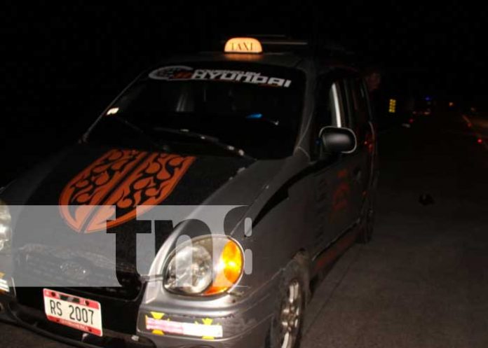 nicaragua, bluefields, accidente, muerto, taxi,