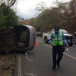 Un muerto y dos lesionados por accidente vial en Ctra. Boaco-Managua nicaragua