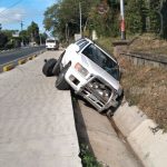 Manejo temerario de conductor de camioneta provoca accidente en Carazo nicaragua