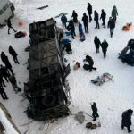 19 fallecidos y 22 heridos dejó accidente de autobús en Rusia accidente mortal