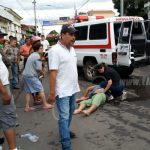 Motociclista choca y resulta gravemente lesionado en Estelí nicaragua