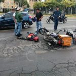 Atropellan a motociclista frente al Holiday Inn, en Managua nicaragua