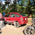 Menor lesionada por accidente en Jalapa al no guardar distancia nicaragua