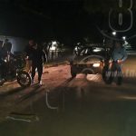 Irresponsable motociclista provoca accidente de tránsito en Jalapa nicaragua