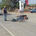 Dos lesionados luego de invasión de carril en San Rafael del Norte nicaragua