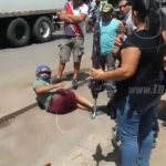 Motociclista lesionado al esquivar una camioneta en Juigalpa nicaragua