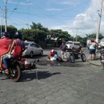 Accidente en La Ceibita por motorizado que se tiró el «Alto» managua