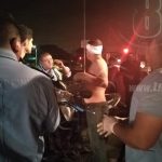 Motorizados chocan a indigente que se cruzó la vía en La Subasta nicaragua