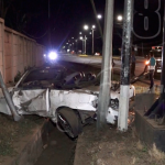 Conductor y pasajero sobreviven a aparatoso accidente en carretera Masaya accidente en managua