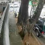 Como Superman «vuela» motociclista tras accidente en Managua (VIDEO) nicaragua