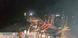 nicaragua, matagalpa, accidente de transito, muerte,