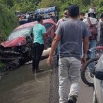 Brutal accidente de tránsito deja una persona muerta en la Cuesta El Coyol nicaragua