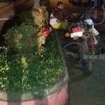 Motociclista pierde el control y se estrella contra un boulevard en Juigalpa nicaragua