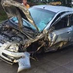 Motociclista lesionado por accidente en Carretera Río Blanco-Mulukukú nicaragua