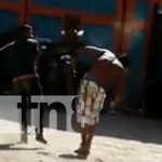 «Siembran» de un «adoquinazo» a delincuente con cuchillo en Quilalí (VIDEO) nicaragua