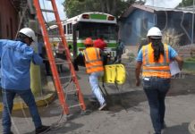 Ejercicio Multiamenazas en Ometepe con alta participación nicaragua