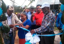 Comarca La Unión ya cuenta con agua potable