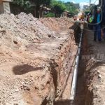 Avanza un 52% el proyecto de Alcantarillado Sanitario en Juigalpa nicaragua