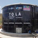 Rehabilitan sistema de agua potable en Tola, Rivas nicaragua