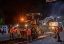 ALMA ejecuta Plan Bacheo Mecanizado en calles para el pueblo nicaragua